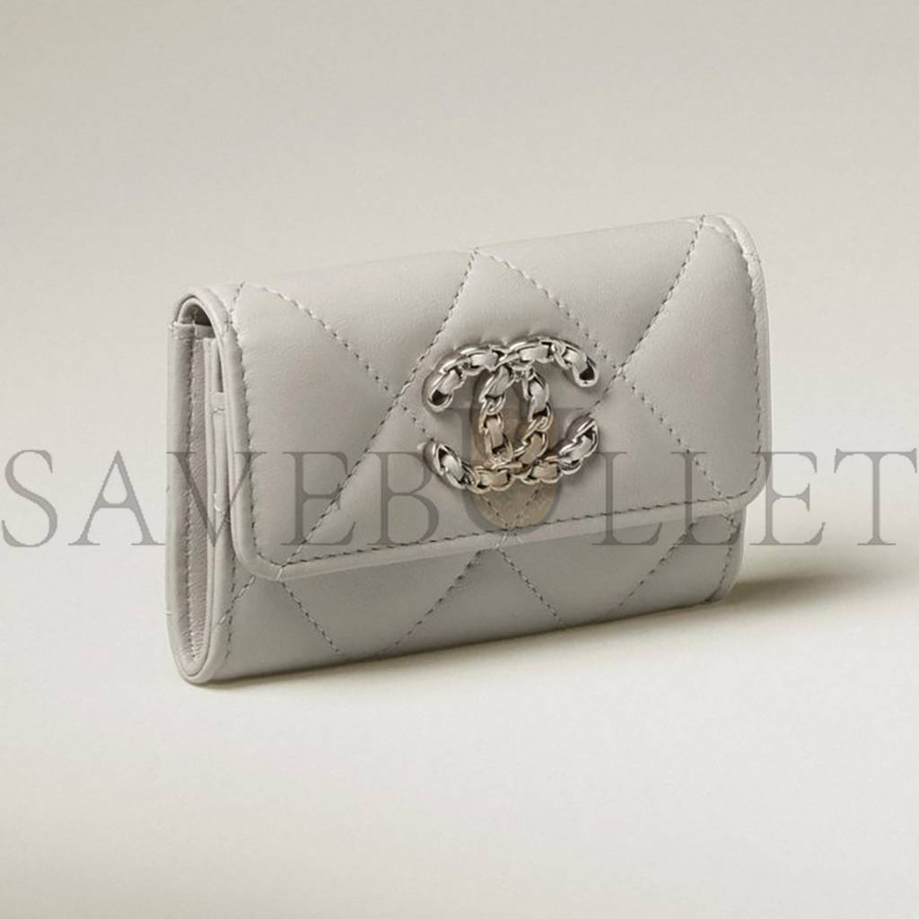 Ch*el Ch*el 19 flap card holder ap1790 b07327 nj530 (11.3*7.5*2.1cm)